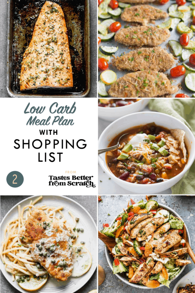 Low Carb Meal Plan 2 Tastes Better From Scratch 