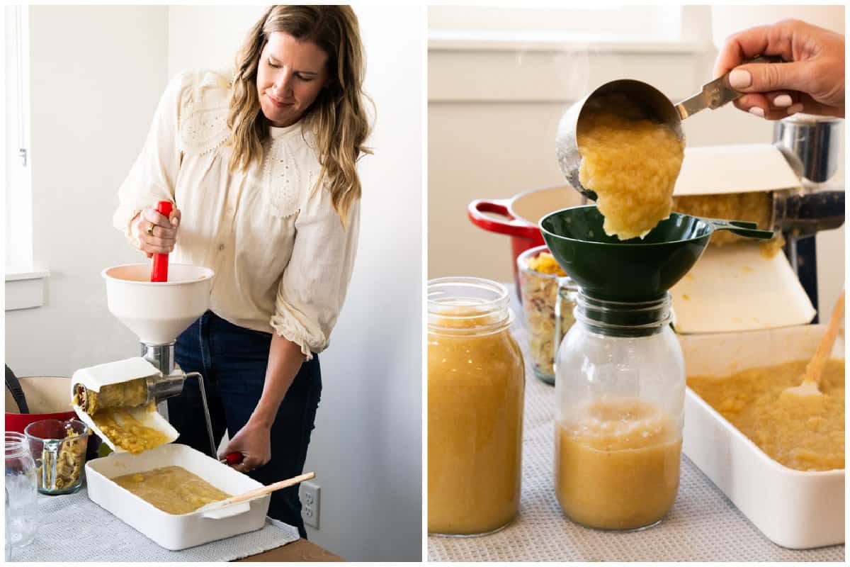 Canning Applesauce is the best canning recipes for beginners and is so fun to make!