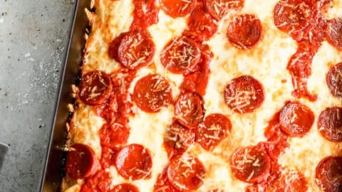 The Easiest Detroit-Style Pepperoni Pan Pizza Recipe - Grilling Montana