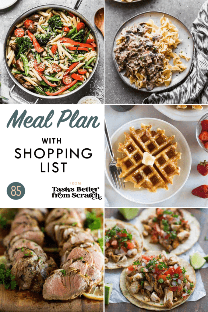 Meal Plan (85) | - Tastes Better From Scratch