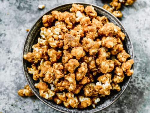 GOOEY CARAMEL POPCORN - Butter with a Side of Bread