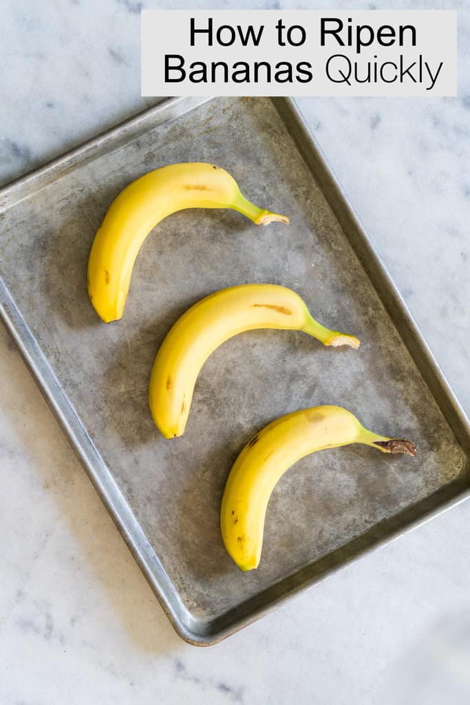 How to Ripen Bananas Quickly.