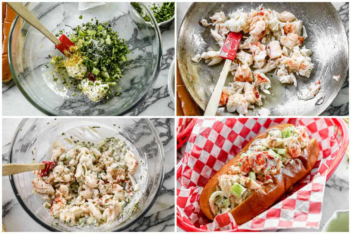 Learn how to make a lobster roll at home with fresh ingredients and a toasted bun. Once you do, you will never order it out again. 