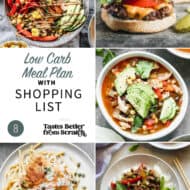 Low Carb Meal Plan (8) | - Tastes Better From Scratch