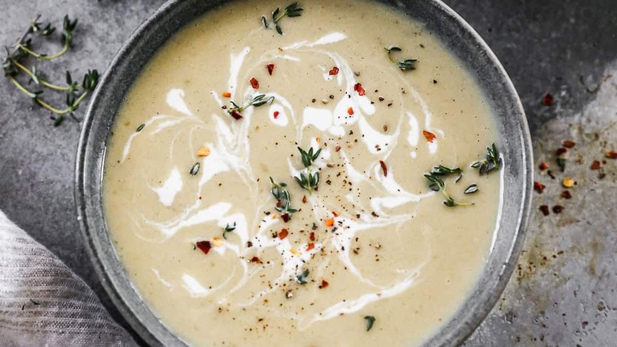 This creamy Potato Leek Soup recipe is smooth and loaded with flavor. It's ready in under an hour and so comforting. 