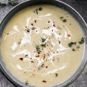This creamy Potato Leek Soup recipe is smooth and loaded with flavor. It's ready in under an hour and so comforting.