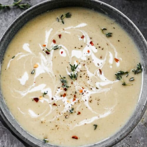 This creamy Potato Leek Soup recipe is smooth and loaded with flavor. It's ready in under an hour and so comforting.