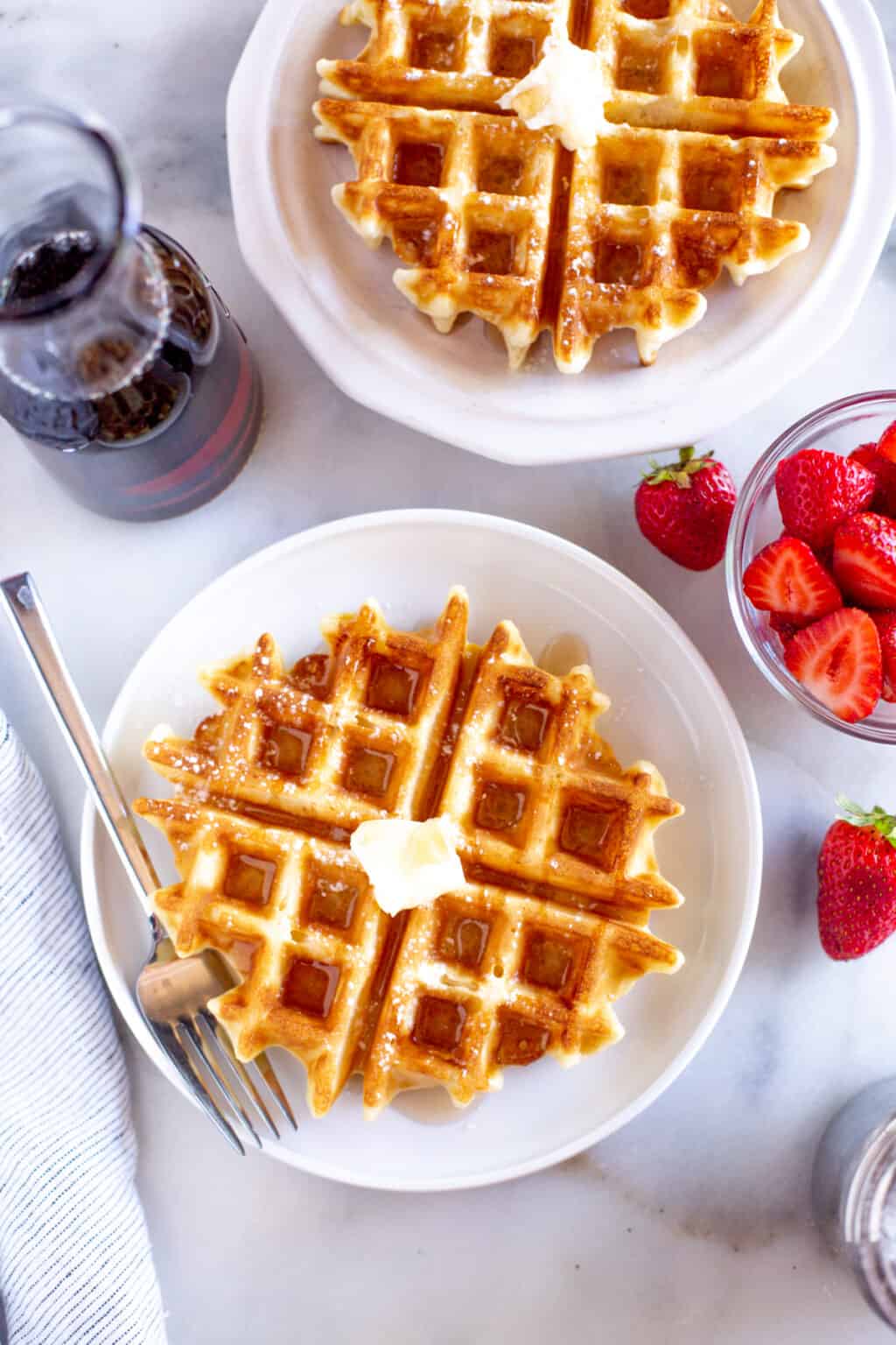 The Best Belgian Waffles Recipe Tastes Better From Scratch