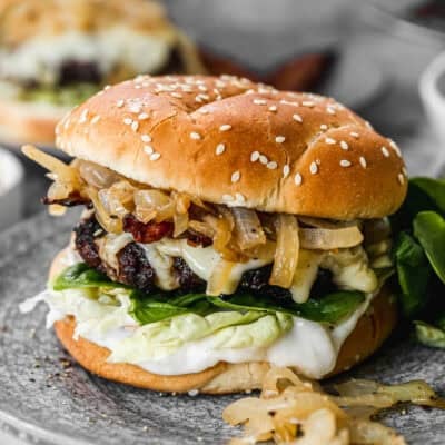 This easy French Onion Burgers recipe uses onion soup mix to make the most flavorful burgers that will rival any restaurant! Made with fresh, high quality ingredients, this is a recipe you need to add to your burger rotation!