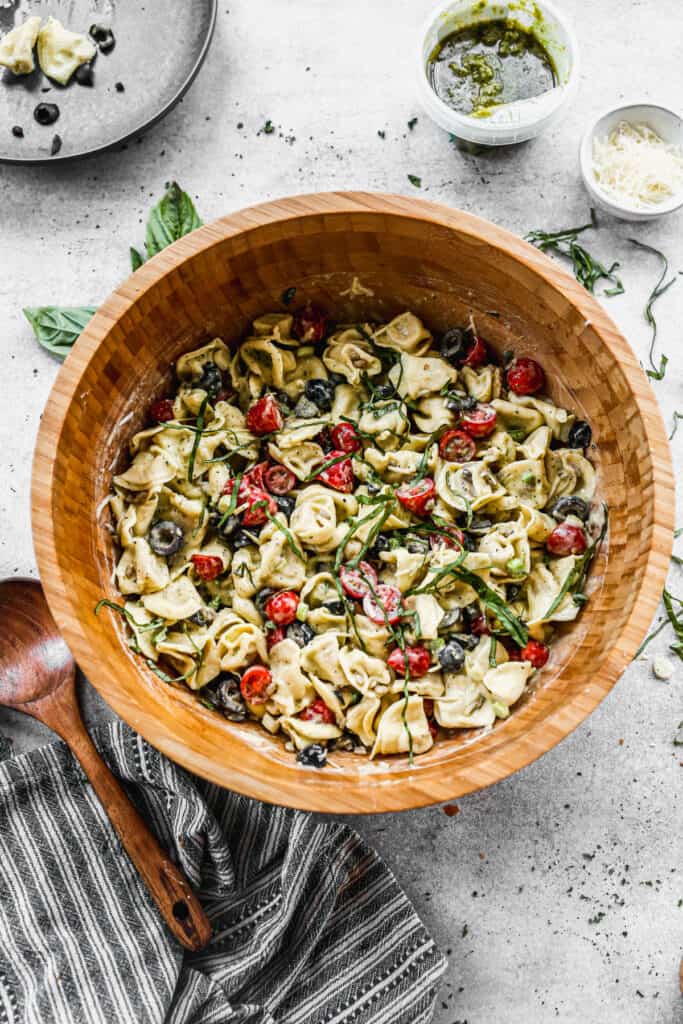 This Pesto Tortellini Salad is a fresh, flavor-packed side dish that comes together in minutes—perfect for picnics, potlucks, or quick weeknight dinners.