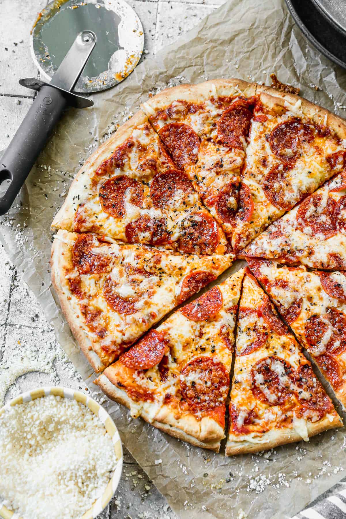 Italian Pepperoni Pizza Recipe Italian Pepperoni Pizza Recipe