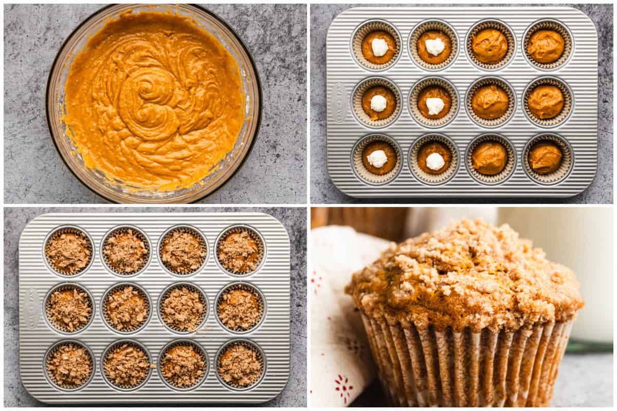 Skip Starbucks and make your Pumpkin Cream Cheese Muffins recipe at home. They are the perfect Fall muffin and great for sharing or gifting!