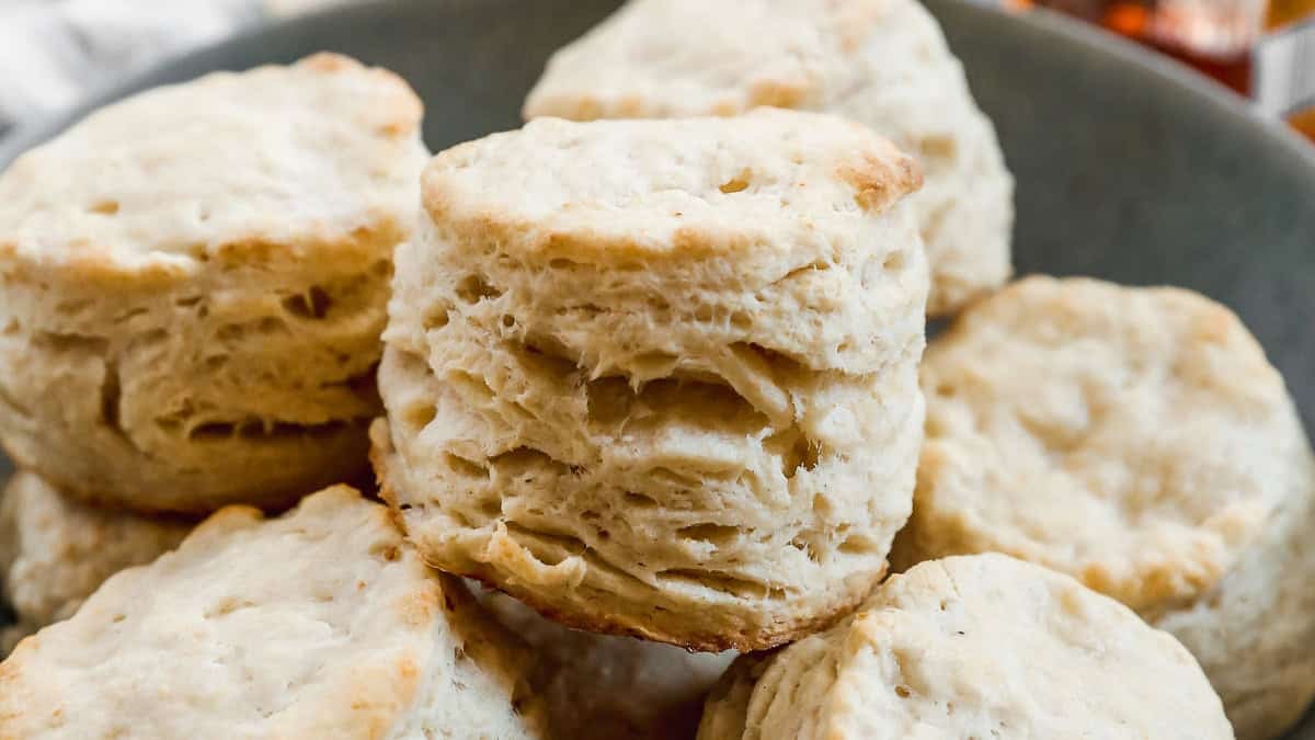 The best Buttermilk Biscuits recipe is flaky, warm, and worth every single minute!