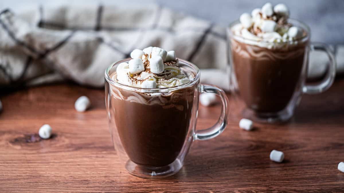 This homemade Hot Cocoa recipe transforms pantry staples into the perfect mug of hot cocoa. It's easy and beats anything store-bought!