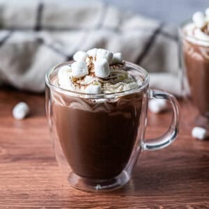 This homemade Hot Cocoa recipe transforms pantry staples into the perfect mug of hot cocoa. It's easy and beats anything store-bought!
