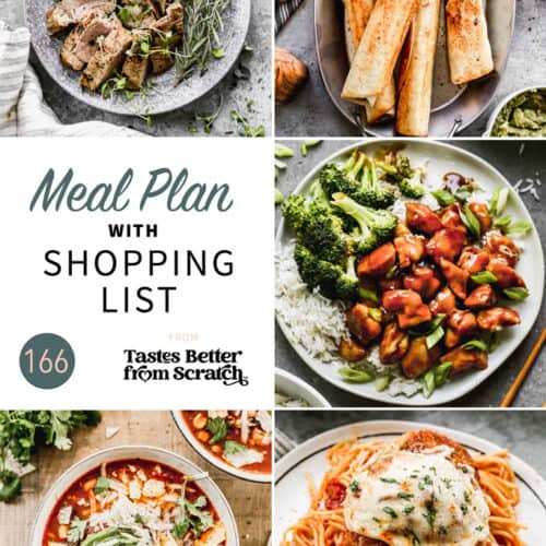 Meal Plan (166) | - Tastes Better From Scratch
