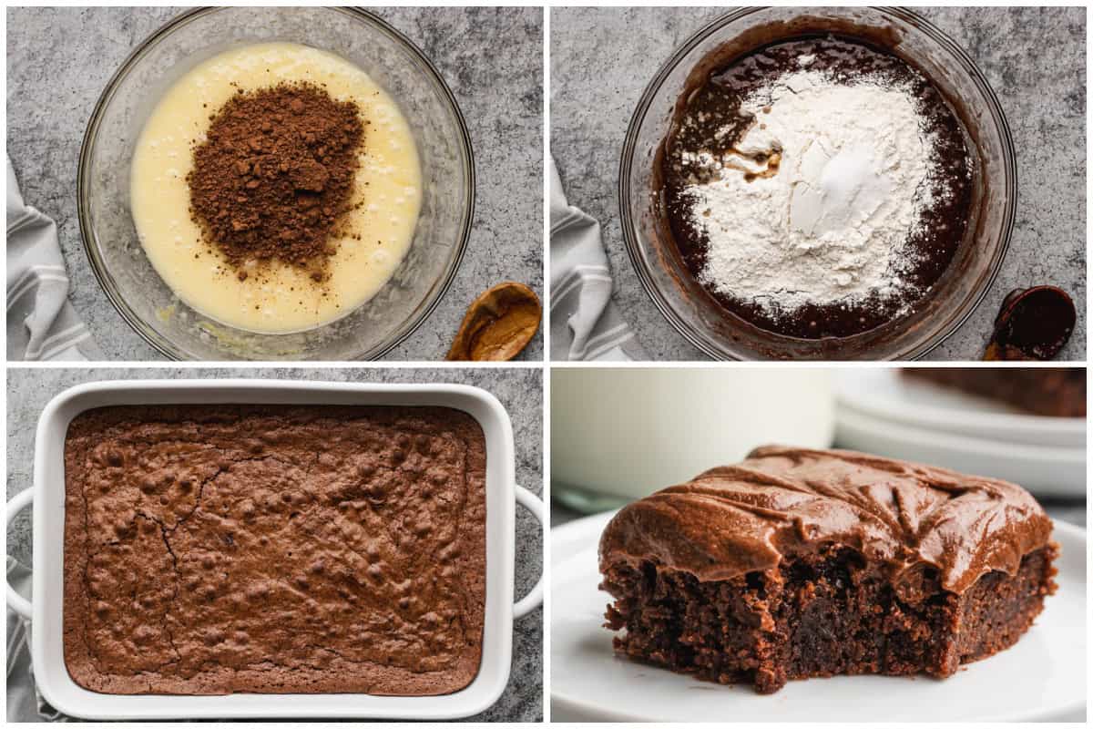 Learn how to make chocolate brownies from scratch with pantry staples you already have! They are budget-friendly and tastes better than anything in a box!