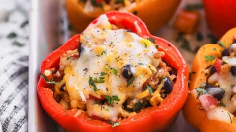 Vegetarian Stuffed Peppers Vegetarian Stuffed Peppers