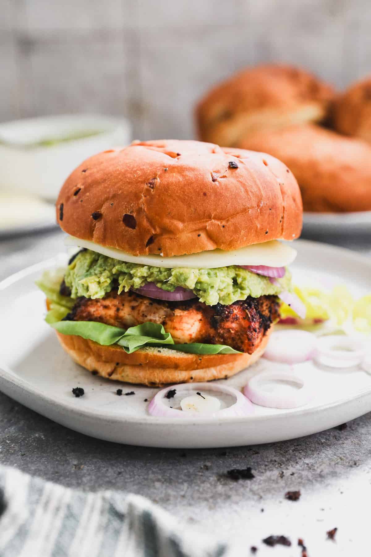 Easy Grilled Chicken Burgers - Tastes Better from Scratch