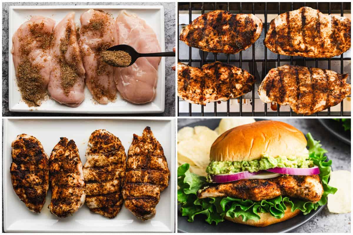 Making a grilled chicken sandwich at home couldn't be easier with a flavorful seasoning and all the fresh toppings! It will become your go-to grilling recipe. 