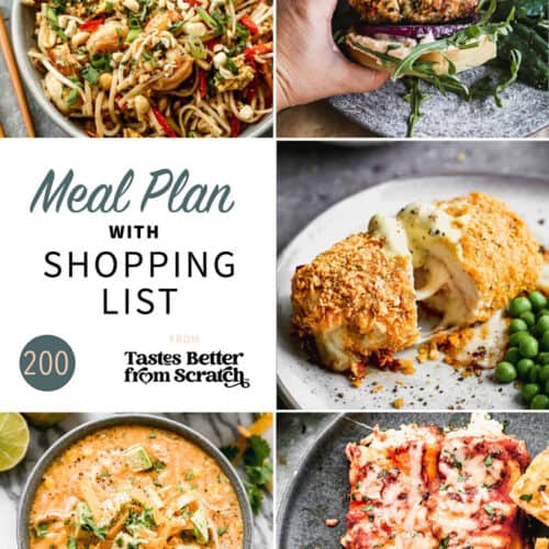 Meal Plan (202) | - Tastes Better From Scratch