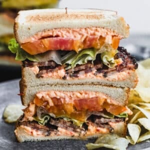 A Pimento Cheese BLT instantly elevates the classic sandwich by spreading homemade pimento cheese on the bread, bringing the perfect creamy flavor punch.