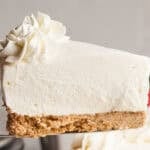 No-Bake Cheesecake is the most impressive no-bake dessert that you can make! Don't heat the oven and make this creamy cheesecake to satisfy your sweet tooth.