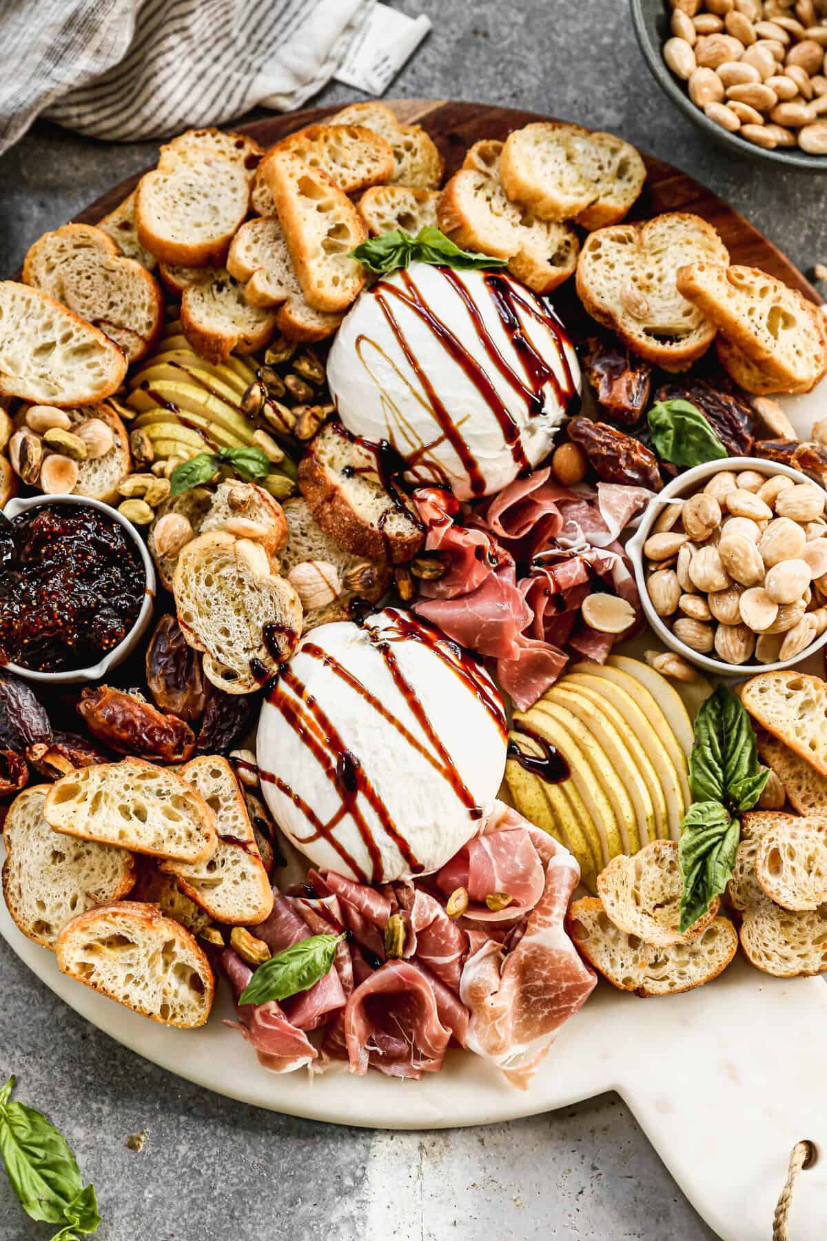 A no-cook burrata appetizer that's all about creamy indulgence and comes together in under 10 minutes, perfect for romantic evenings.