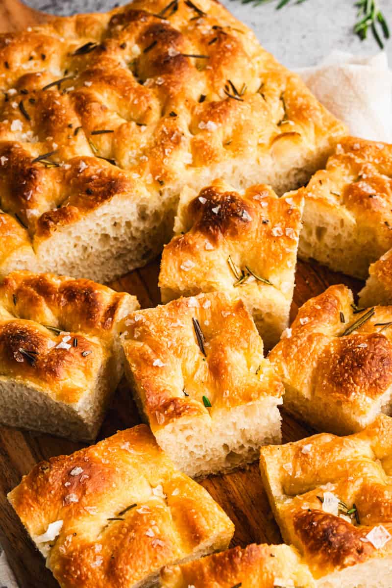 This focaccia is a simple, homemade bread that adds something special to weeknight dinners.