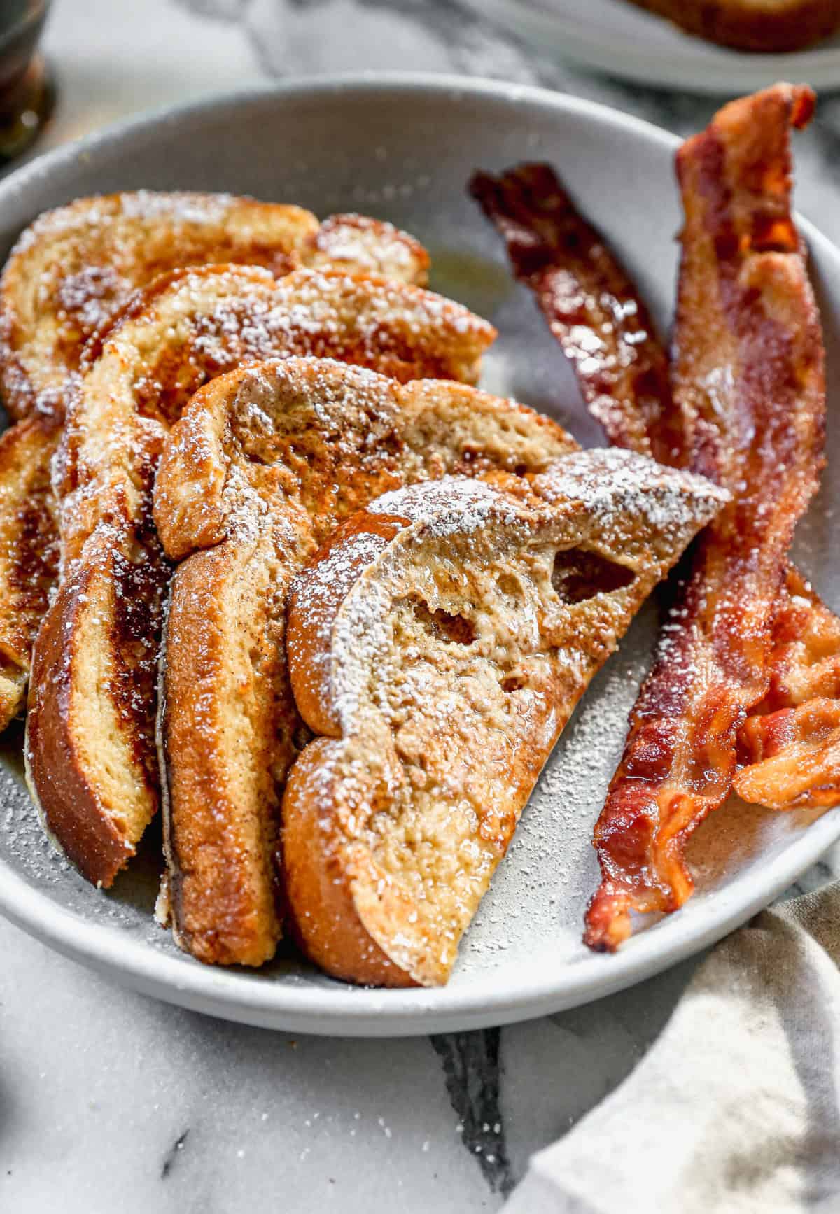This classic French toast is a family favorite for weekend brunch and turns out perfectly on a Blackstone griddle.