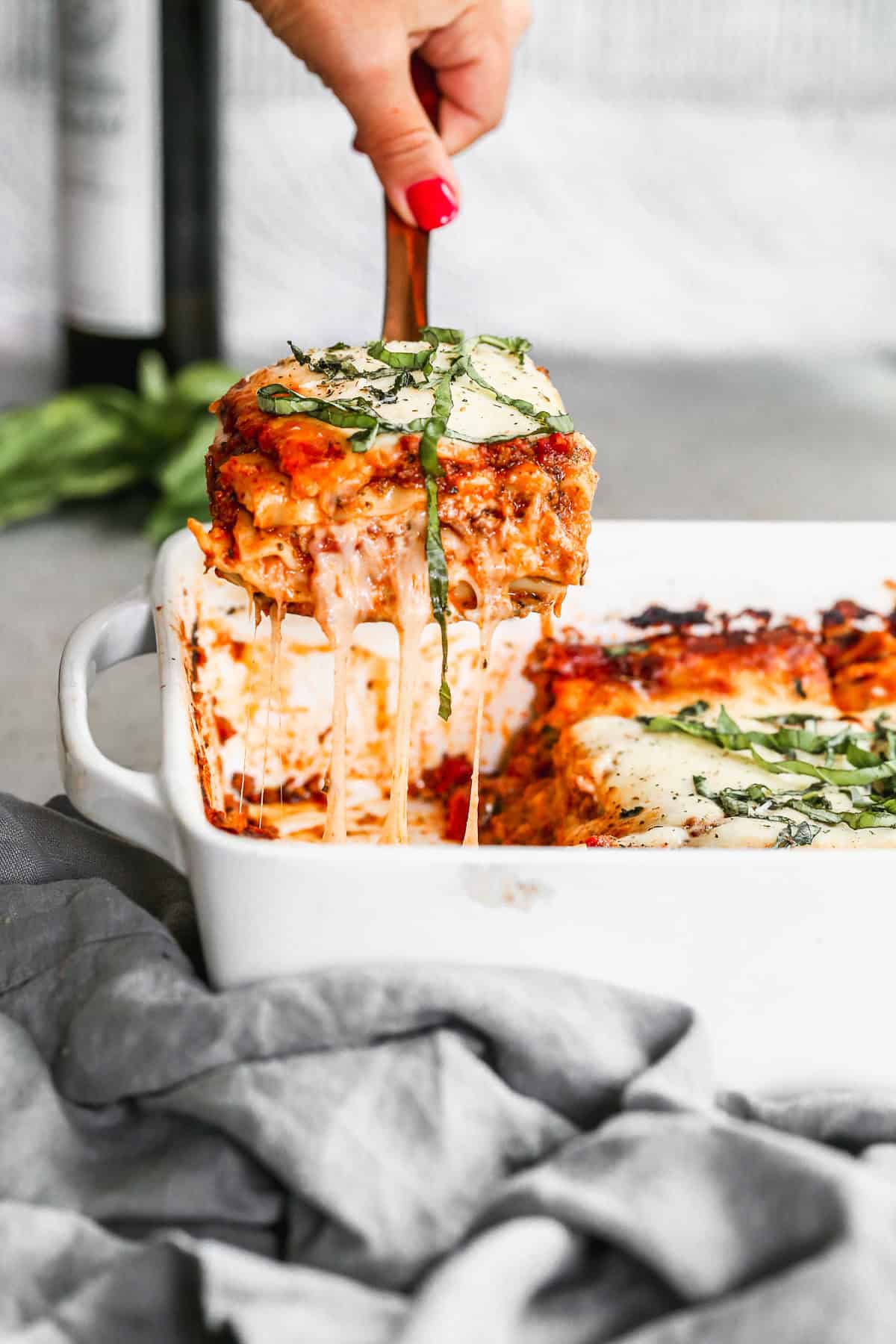 This lasagna is a make-ahead dinner that’s perfect for both busy nights and special gatherings.