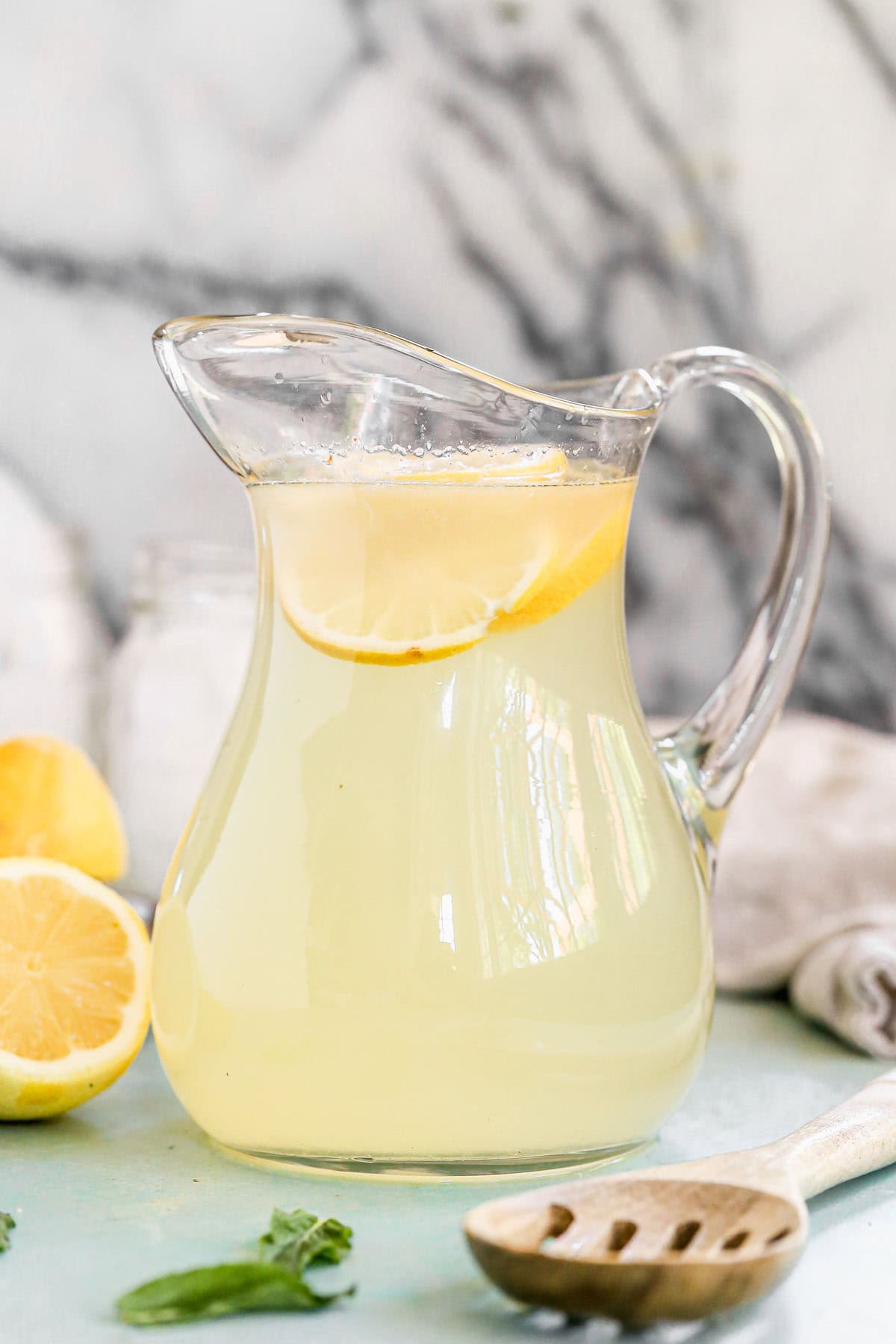 Freshly made lemonade is a bright, refreshing drink that pairs perfectly with any brunch menu.