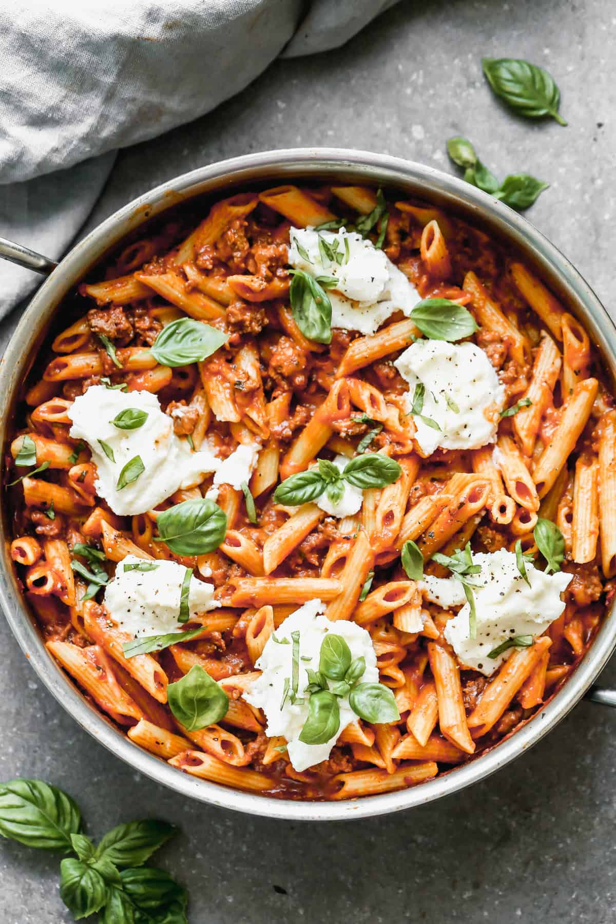 This skillet lasagna brings all the comfort of the classic version with none of the layering or hassle.