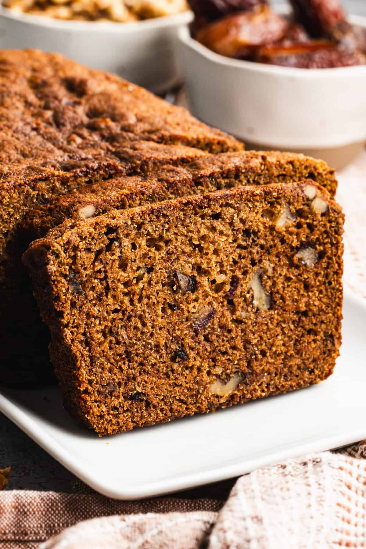 Date nut bread is a comforting quick bread that feels timeless and homey.