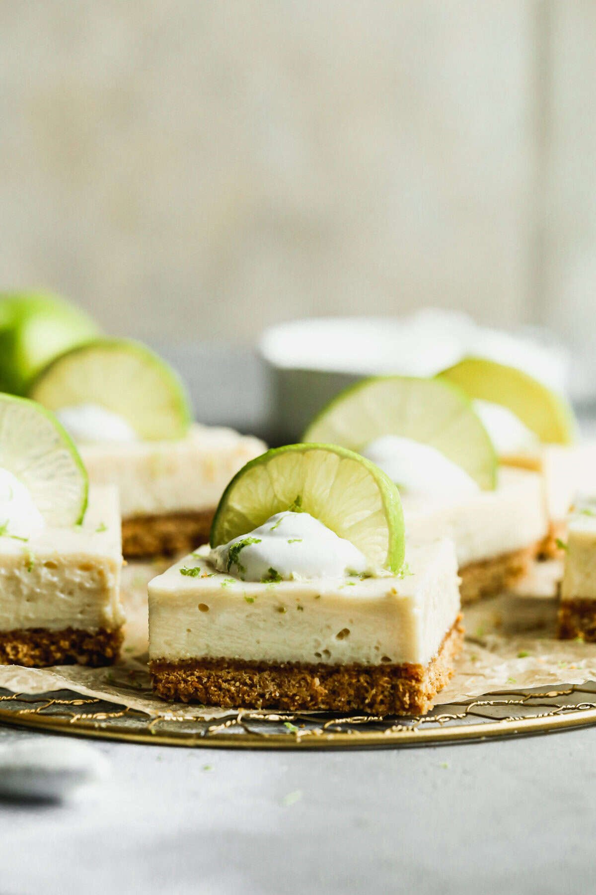Key Lime Pie Bars bring cool, citrus flavor to dessert tables and are especially perfect for warm-weather potlucks.