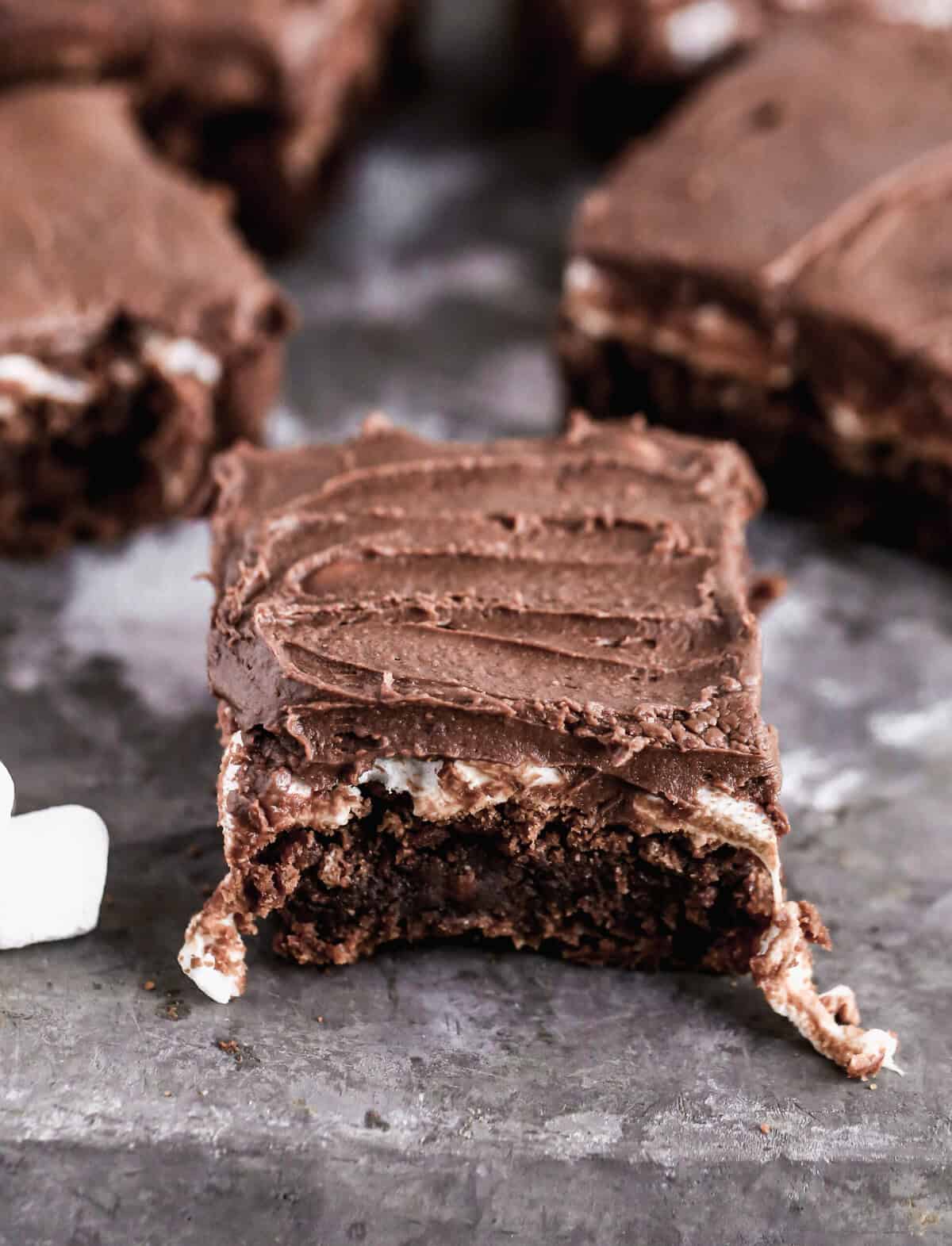 Mississippi Mud Bars are rich and gooey, made for chocolate lovers who need something indulgent to bring.