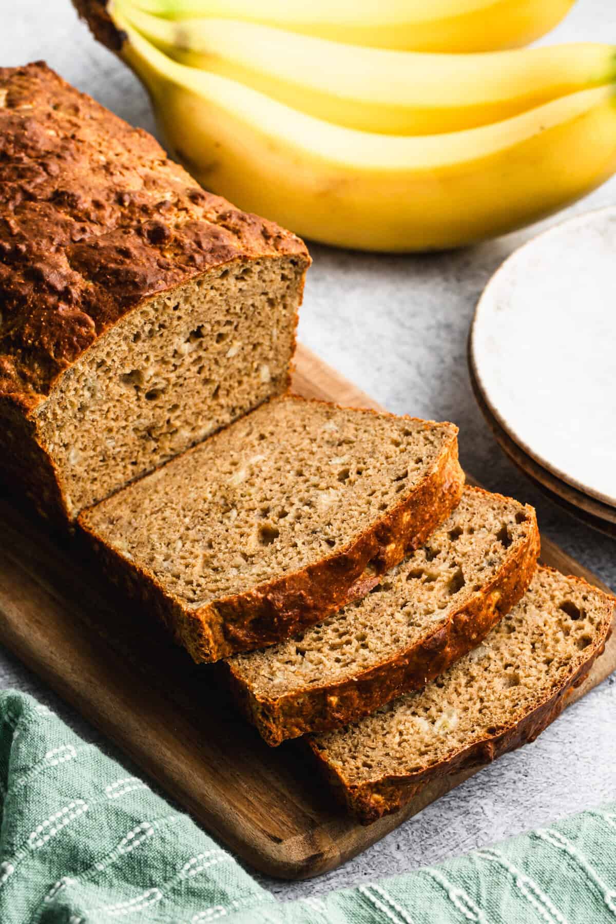 This protein banana bread tastes just like the classic - but gives me a little protein boost, too.