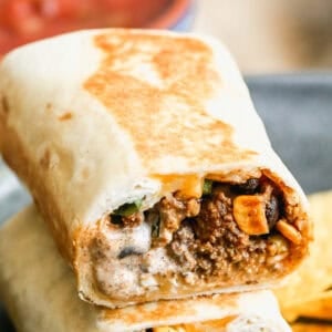 This crispy southwest wrap is a quick-grilled dinner or lunch option packed with Tex-Mex flavor and perfect for on-the-go meals.