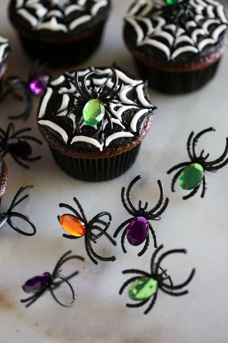 These spider cupcakes are the perfect balance of creepy and cute, making them a hit at any Halloween celebration.