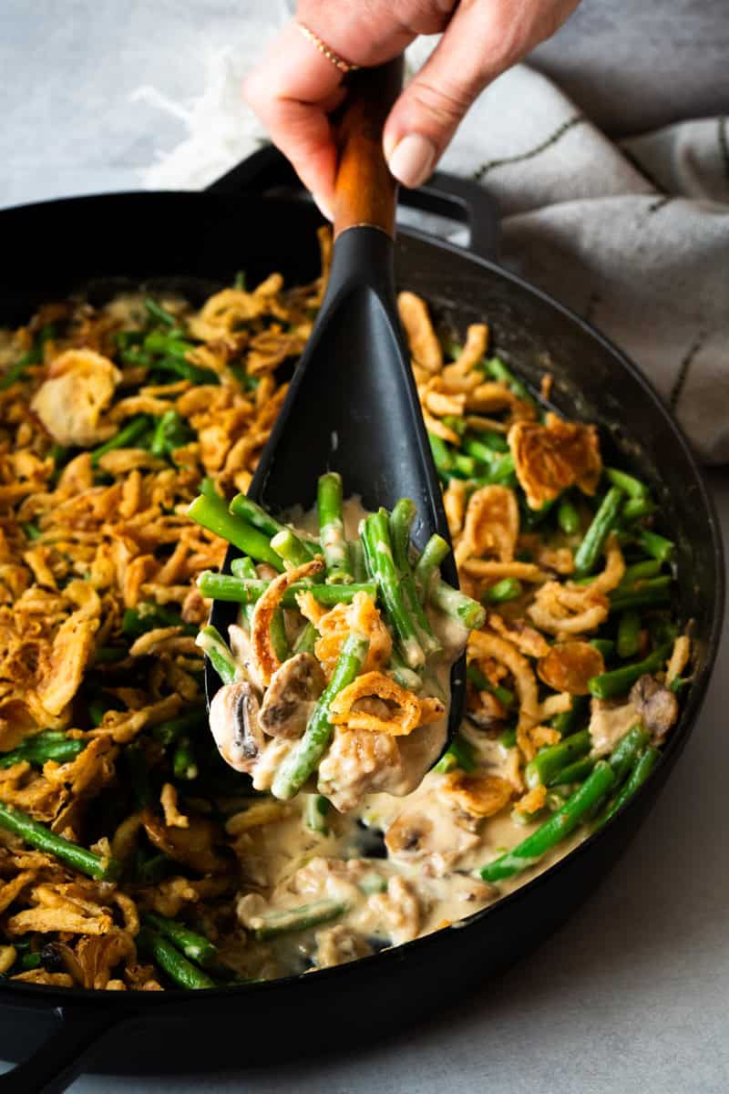 Green Bean Casserole (from scratch!)-image