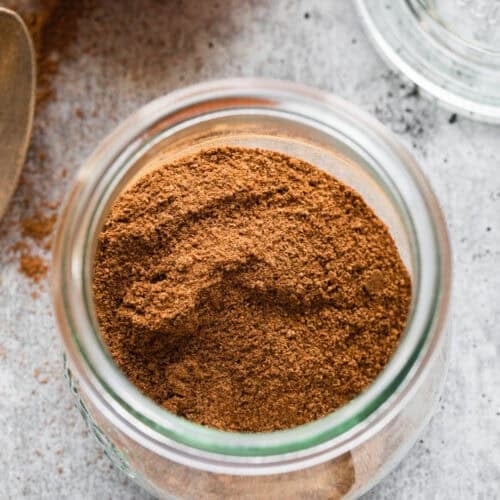 This DIY Pumpkin Pie Spice recipe combines 5 simple spices for a bold, fresh, and flavorful pumpkin pie spice that is cheaper than the store-bought one!