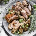 Pork tenderloin makes Thanksgiving impressive yet easy, with a flavorful marinade and quick cooking time that's perfect for holiday entertaining.