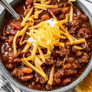 This bold and spicy chili recipe is perfect for cozy nights and guaranteed to please chili lovers.