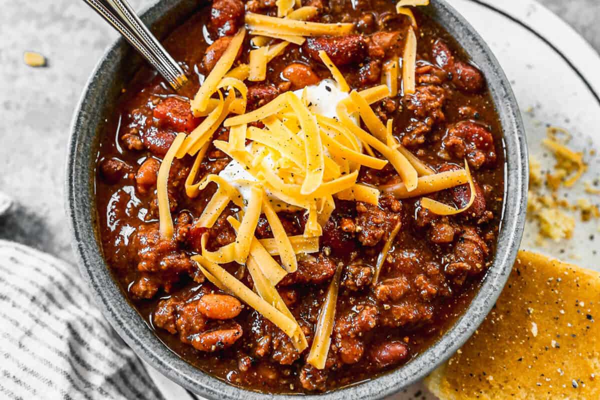 This bold and spicy chili recipe is perfect for cozy nights and guaranteed to please chili lovers.