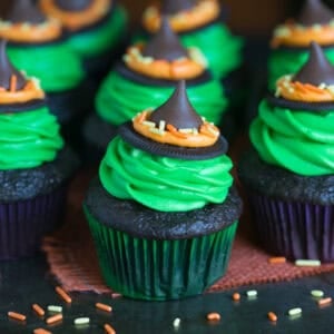 Witch hat cupcakes are a fun Halloween baking project with simple ingredients and kid-friendly decorating.