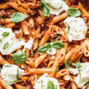 One Pan Skillet Lasagna is a comforting weeknight favorite made in just one dish for easy cleanup and bold lasagna flavor.