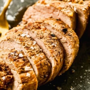 Pork tenderloin is a quick, elegant holiday main dish that won’t bust your Thanksgiving budget.