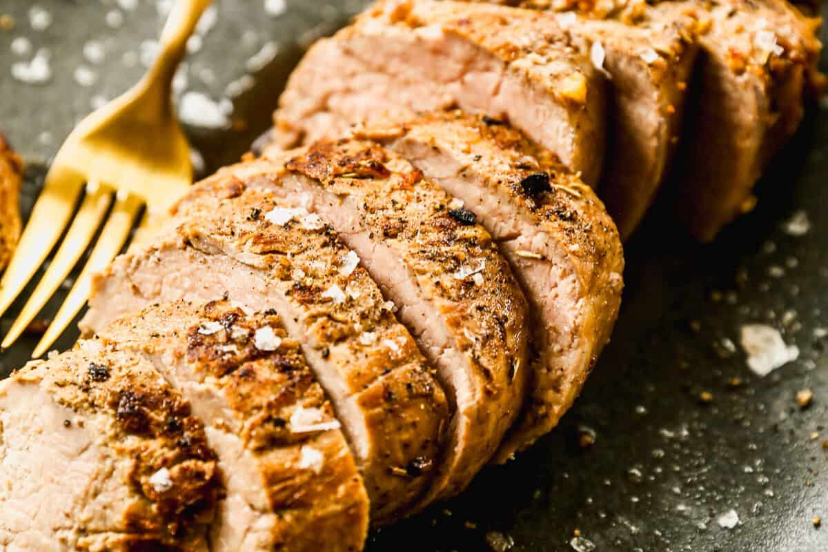Pork tenderloin is a quick, elegant holiday main dish that won’t bust your Thanksgiving budget.