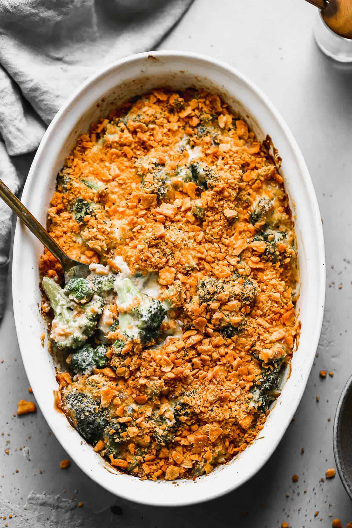This Broccoli Casserole delivers classic comfort perfect for potlucks or holiday meals.