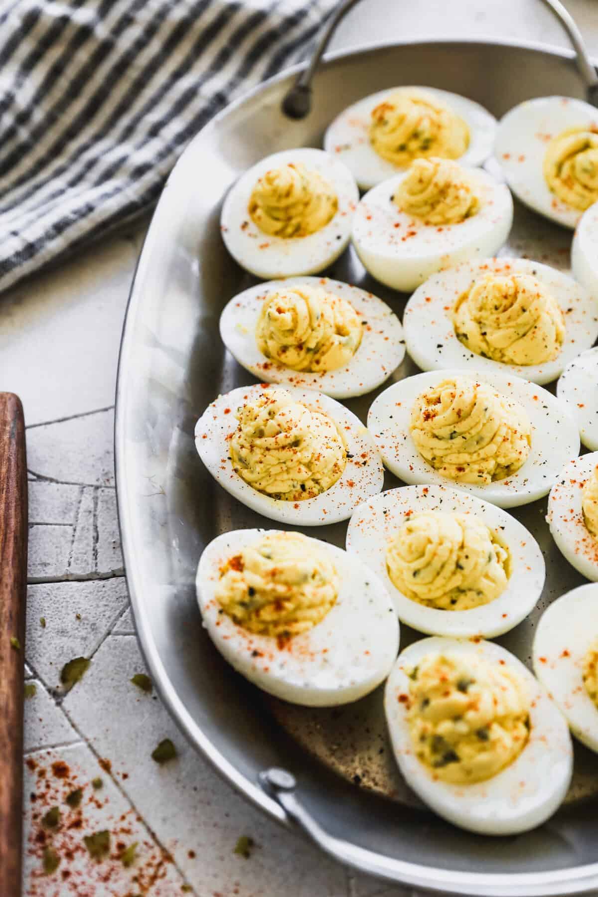 This classic appetizer can be prepared the day before so you can cross it off your Thanksgiving to-do list. 